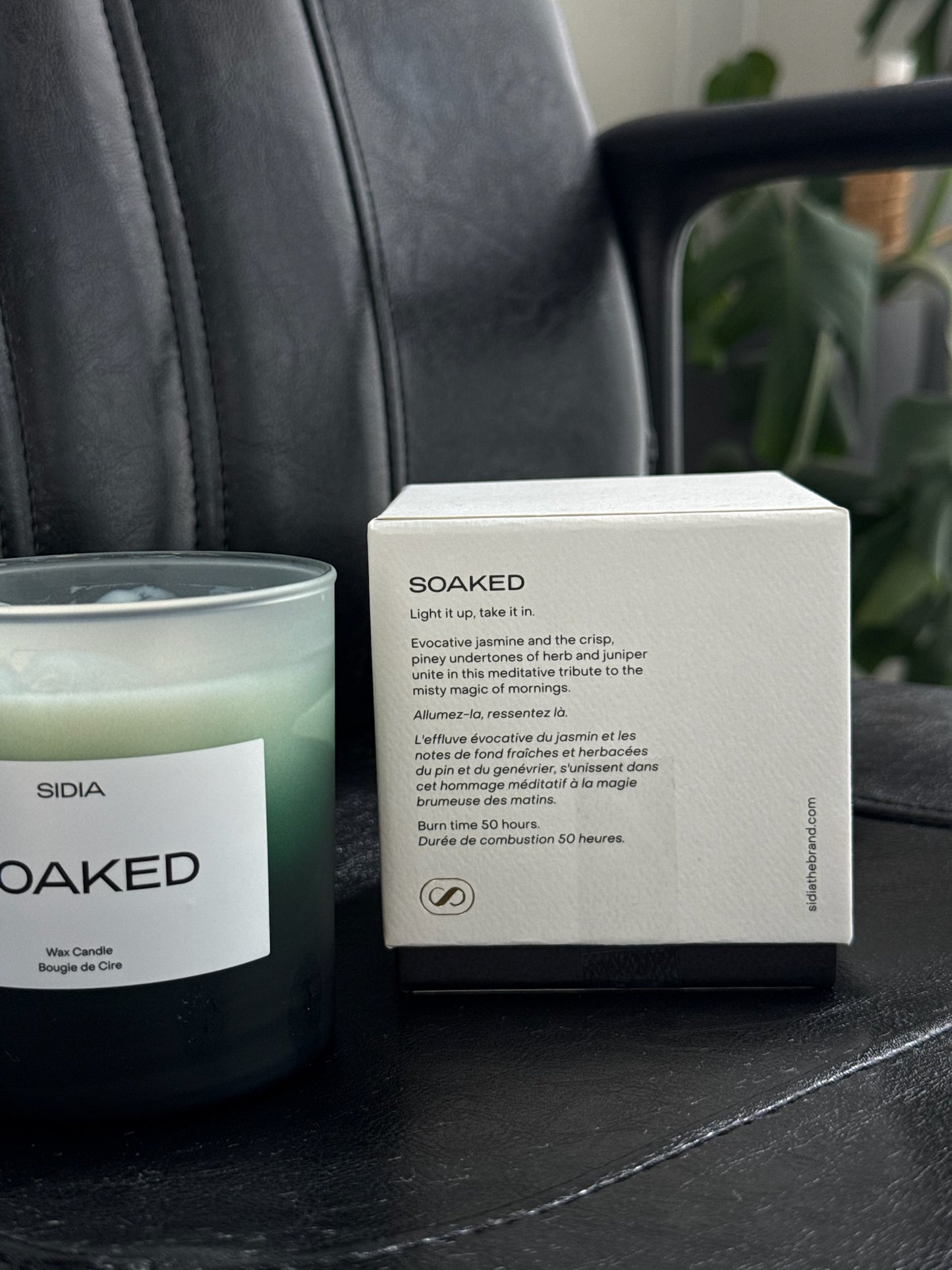 Sidia | Soaked Wax Candle
