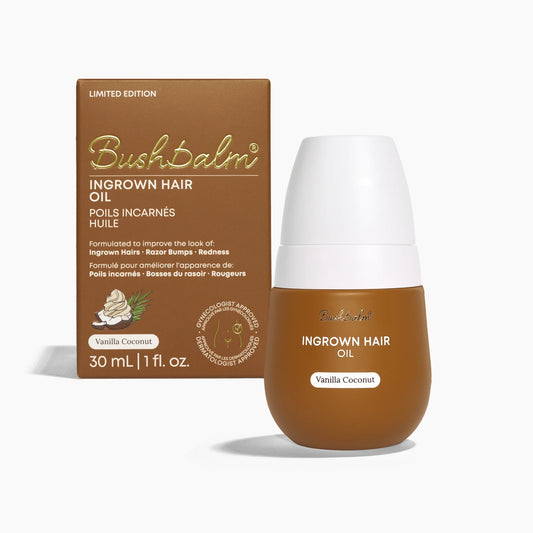 Bushbalm Ingrown Hair Oil - Vanilla Coconut